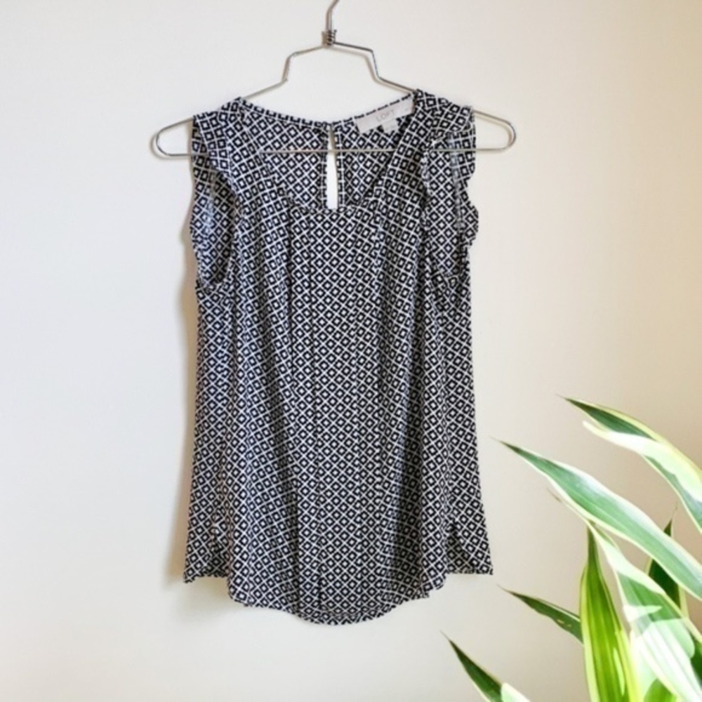 3/$25 Ann Taylor LOFT Black and White XXSP